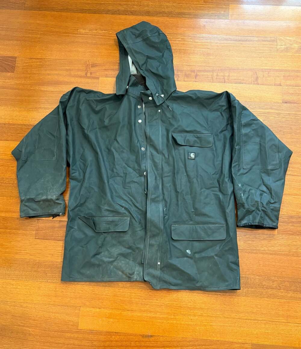 Carhartt Surrey PVC Waterproof Rain Coat with Hood